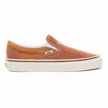 Damske Tenisky Vans Anaheim Factory Classic 98 Dx Hnede VA17VYGZF